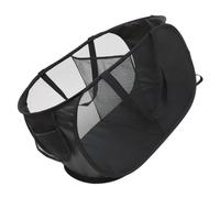 Alipis Panier à linge sale en maille pliable paniers à linge petit panier en osier panier à linge pliable panier linge pliable panière à linge panier rangement enfant poignée panier Black