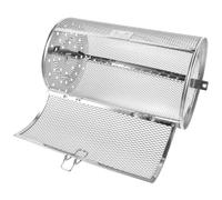 Alipis Panier de Grill en Acier Inoxydable pour Rôtissoire Cuisine, Panier à Frites Rotatif Pratique et Sûr, Adapté aux Noix et Arachides