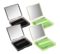 Alipis Papier Buvard Visage Absorbant Huile 400 Feuilles Paquet Compact Contrôle Sébum Avec Miroir Et Houppette Soins Peau Voyage Bureau Fête