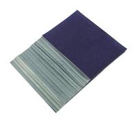 Alipis Papier Cyanotype A6 Haute Sensibilité pour Arts et Loisirs Créatifs 50 Feuilles Photosensibles Bleu Solaire Papier D’Impression Solaire Réutilisable pour Projets Artistiques