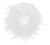 Alipis Papier Déchiqueté Blanc pour Paniers et Boîtes Cadeaux Papier Frisure Décoratif Écologique Remplissage Protecteur pour Sacs et Coffrets Présentations