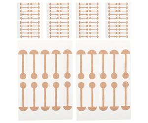 Alipis Patchs Adhésifs pour Remodelage du Nez 20 Pcs Correcteurs Élastiques pour Ailerons de Nez Plus Fins Matière Douce et Respirante Naturel Usage Esthétique Quotidien