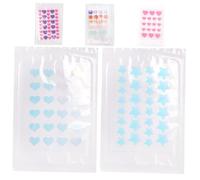 Alipis Patchs Cutanés Autocollants pour Acrochordons 5 Feuilles Formes Variées Couvrant Zones Grasses Visage Nez Front Menton Soins Peau Sensibles Plusieurs styles