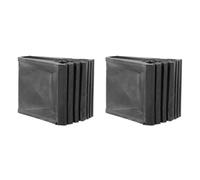 Alipis Patins Antidérapants pour Pieds D'échelle en Pvc Noir, Lot de 2 Pièces, Protège les Pieds D'échelle Sol, pour Usage Intérieur et Extérieur