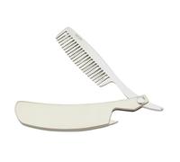 Alipis Peigne Pliable Alliage de Zinc pour Barbe et Cheveux Homme Massage Du Chevelu Portable et Résistant Coiffage Précis pour Barbe et Moustache