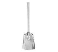 Alipis Pelle et Balayette pour Cheminée en Fer avec Long Manche, Pelle à Cendres du Four à Grosse Capacité, Outil de Nettoyage Confortable pour Tamis à Charbon