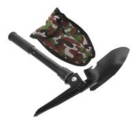 Alipis Pelle Métallique de Détection de Métaux avec Lame Tranchante en Métal, Outil Compact et Léger, Pochette Incluse, pour Jardinage, Camping, Chasse au Trésor et Aménagement Paysager