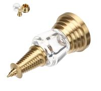 Alipis Pendentif Bouddhisme Ouvrable en Laiton Breloque Sarira Décoration Antique Pendentif de Contemplation Accessoire de Bijoux pour Fabrication de Bijoux DIY