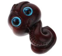 Alipis Pendentif Serpent en Bois de Santal Cristaux, Charme Animal du Zodiaque, Décoration Porte-clés et Paquet pour Amateurs de Feng Shui, Présent Année du Serpent 2025, Usage Quotidien
