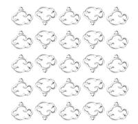 Alipis Pendentifs en Alliage Nuage Vintage 60 Pcs pour Création Bijoux Diy, Accessoires Artisanat, Couleur Métal, Décoration Suspendue, Loisirs Créatifs, Présents Faits Main, Fabrication
