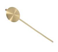 Alipis Pendule D'horloge Murale en Métal Doré 30 Cm, Pièce de Rechange Quartz Silencieuse, Accessoire pour Réparation et Restauration D'horloges Murales Traditionnelles et Modernes