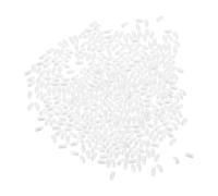 Alipis Perles Perforées ABS Blanches 3×6 MM Paquet 1000 Pcs Perles DIY Artisanales pour Bracelets Colliers et Bijoux Faits Main Accessoires de Fabrication de Bijoux