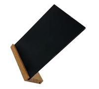 Alipis Petit Tableau sur Pied Bois Robuste Mini Ardoise Réutilisable pour Menu et Message Décoration Polyvalente pour Bar Café Restaurant et Fête