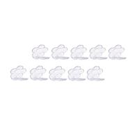 Alipis Petites Boîtes de Fards à Paupières et Rouge à Lèvres 10 Pièces Six Compartiments Forme Fleur Compactes Rechargeables pour Maquillage de Voyage et Rangement Cosmétique