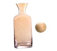 Alipis Pichet Verre Résistant Chaleur pour Eau Glacée à Remplir Design Élégant et Moderne pour Stockage Eau et Boissons Fraîches