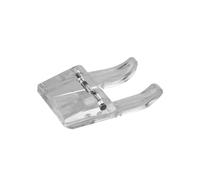 Alipis Pied Presseur Transparent Plastique Dur pour Machine à Coudre Domestique Pied Satin à Bout Ouvert pour Broderie et Quilting Compatible avec Home et Autres Machines à Tige Basse