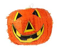 Alipis Pinata Citrouille Papier pour Halloween Contenant de Friandises et Décoration Suspendue de Fête pour Garçon Fille Accessoire de Fête Thématique