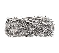 Alipis Pince à Cheveux Nœud Viking Métallique Accessoire Coiffure Femme pour Chignon Barrettes Vintage Celtique Épingles Décoratives pour Cheveux Épais et Fins