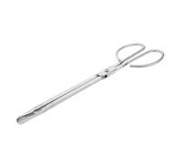 Alipis Pince à Feu Acier Inoxydable Griffe pour Bûches Râteau à Charbon et Cendrier Accessoire Polyvalent pour Foyer Intérieur Brasero Extérieur Barbecue et Camping