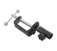 Alipis Pince C de Bureau Robuste pour Microphone Support Ajustable Métal et Plastique Serre-joint de Table Compatible avec Bras Micro et Accessoires de Fixation