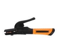 Alipis Pince Porte-électrode en Cuivre Robuste pour Soudage, Outil pour Soudeurs Poignée Bi-matière Orange, pour Atelier, Support pour Électrode 2,5-4 Mm