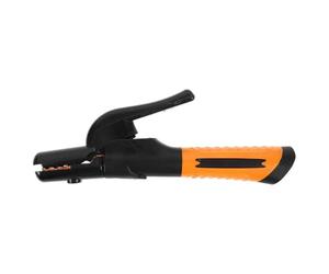 Alipis Pince Porte-électrode en Cuivre Robuste pour Soudage, Outil pour Soudeurs Poignée Bi-matière Orange, pour Atelier, Support pour Électrode 2,5-4 Mm