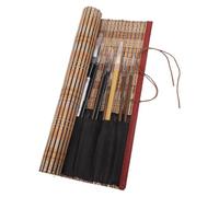Alipis Pinceaux Aquarelle Chinois pour Calligraphie Kit Complet avec Pinceaux Traditionnels pour Peinture à Encre Ergonomique Nettoyage Facile Adapté Débutants et Artistes