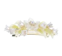 Alipis Pinces à Cheveux Décoratives Facile à Ouvrir Barrette Stable sans Abîmer Cheveux en Métal Forme Muguet pour Anniversaires et Fêtes