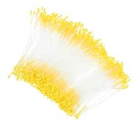 Alipis Pistils de Fleurs Artificielles Mat 1Mm 4 Paquets pour Loisirs Créatifs et Confection de Corsages et Décorations de Gâteaux