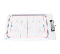 Alipis Planche de Hockey sur Glace Légère en PVC Surface Effaçable, Tableau pour Entraînement et Match sur Terrain de Hockey