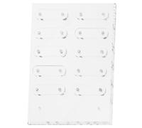 Alipis Planche Exposition Magnétique pour Ongles Faits Main Support Présentoir Acrylique Résistant pour Salon et Usage Domestique Affichage Facile des Faux Ongles et Accessoires Nail Art