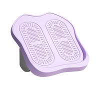 Alipis Planche Inclinée Réglable Fitness Pédalier Compact Maison Unisexe pour Mollets et Posture Mini Stepper Portable Léger avec Base Stable pour Exercice Assis et Entraînement