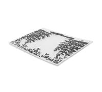 Alipis Plaque Embosser Plastique Transparent pour Scrapbooking Pochoir Gaufrage et Facile à Découper Outil Embossing DIY pour Cartes Invitations et Albums Créatifs