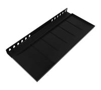 Alipis Plateau de Chevalet Léger et Stable Plastique Noir Étagère Amovible pour Rangement Outils Peinture Support Fiable pour Artistes pour Dessin Extérieur