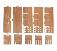 Alipis Plateau de Rangement en Bois pour Outils Diamantés 16 Compartiments Organiseur de Peinture et Broderie Support de Tri pour Images en Diamant Kit de Stockage DIY pour Loisirs