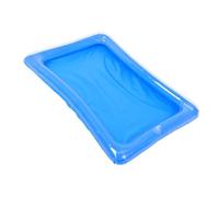Alipis Plateau Gonflable Piscine En Plastique Pour Enfants Accessoires Pour Plats Chauds Plateau Flottant Petite Pataugeoire Table De Billard Gonflable Buffet De Glace Gonflable Blue Pvc