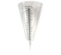 Alipis Pluviomètre pour Enregistrer Précipitations pour Jardin Extérieur Conique en Plastique avec Échelle Lisible, Tasse à Mesurer la Pluie Précise et Arrosage