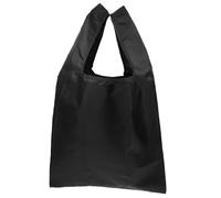 Alipis Pochette De Courses Réutilisable Pliable Lavable Fourre-Tout Portable pour Articles Divers (Noir)