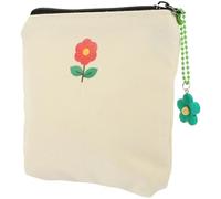 Alipis Pochette de Rangement Pratique Légère et Portable en Toile Fermeture Éclair Accessoire Simple Couleur Aléatoire pour Paquet à Main ou Paquet à Dos