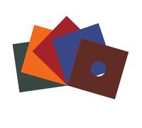 Alipis Pochettes Extérieures pour Disques Vinyles 12 Pouces pour Collectionneurs, Style Multicolore, Protection Rayures Et Poussière, Rangement Vinyle Maison