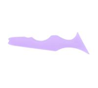 Alipis Pochoir Maquillage Silicone Multifonction pour Eyeliner et Lèvres Outil Réutilisable Silicone Doux Aide Tracé Précis Du à Lèvres Cils Compact et Portable pour Maquillage