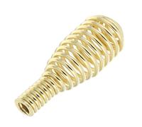 Alipis Poignée de Cheminée à Ressort en Acier Inoxydable 1 Pièce, Poignée pour Poêle à Bois et Fumoir, Résistance Élevée, Remplacement pour Barbecue et Four Extérieur, Accessoire