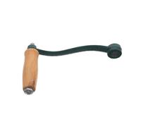 Alipis Poignée pour Hachoir à Viande Manuel en Métal Robuste Bouton Ergonomique en Bois Manivelle de Rechange Compatible Modèles 5 et 8 Outil Cuisine Portable pour Hachage de Viande à