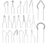 Alipis Pointes de Stylo Pyrograveur Haute Impédance, Fil Chauffant Métal Résistant, Kit 1-20 pour Pyrogravure Bois, Découpe Cuir, Bricolage Précis, Embouts Compatibles Outils Pyrogravure