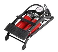 Alipis Pompe à Pied Haute Pression Portable Double Barillet Pédale Pratique pour Vélo Moto Voiture et Ballons Compacte et Multifonctionnelle