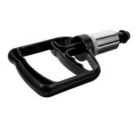 Alipis Pompe à Ventouses Manuelle en Plastique Noir Grosse Force D'aspiration, Accessoire de Remplacement pour Thérapie par Ventouses Chinoises du Dos