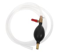 Alipis Pompe Manuelle De Siphon D'essence 10 Mm Avec Tuyau De Conduction Blanc, Extraction Liquide Camion Et Automobile, Usage Atelier Et Transport Toute Saison