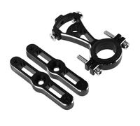 Alipis Porte-Bidon Réglable en Alliage d'Aluminium pour Vélo Fixation Double Conversion Compatible VTT et Vélo de Route Support Stable et Léger pour Gourde Accessoires de Pratiques