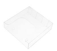 Alipis Porte-Brochures Mural A5 en Acrylique Transparent Organiseur de Dossiers Bureau Support de Littérature Compact Rangement Mural pour Documents Magazines et Catalogues