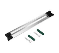 Alipis Porte-Couteaux Magnétique Mural en Aluminium Grand Format 41X45X2 CM Support Métallique Magnétique Pratique Cuisine Rangement Ustensiles